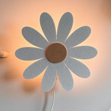 Wandlampe Kinderzimmer aus Filz | Gänseblümchen – Weiß