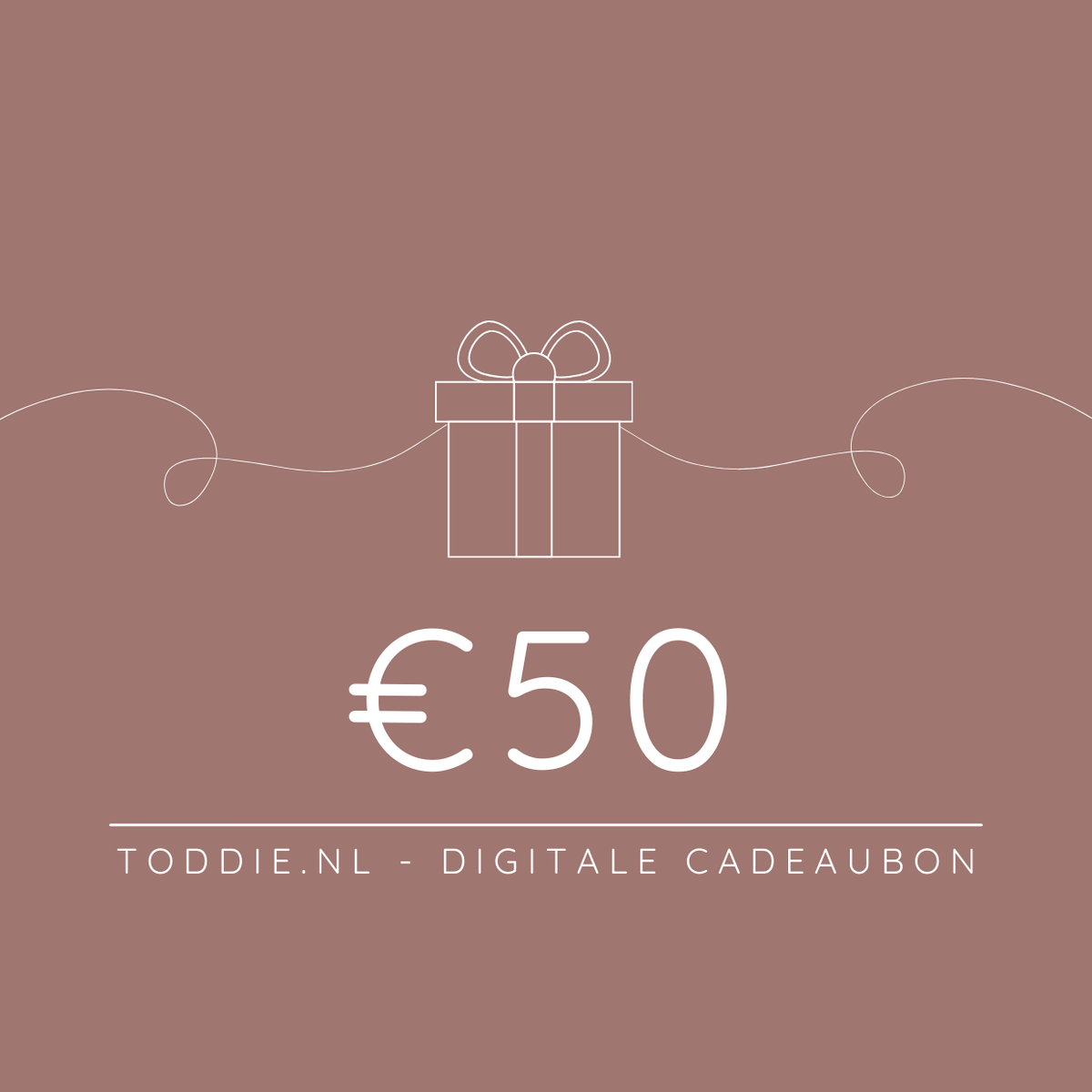 toddie.nl - Digitale Cadeaubon - toddie.nl ®
