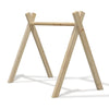 Holz Babygym | Massiver Holzspielbogen Tipi-Form (ohne hängespielzeuge) Spielbogen toddie.de   